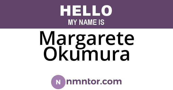 Margarete Okumura