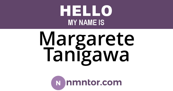 Margarete Tanigawa