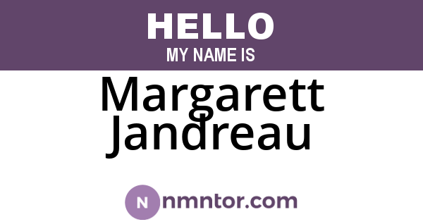 Margarett Jandreau