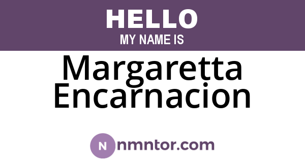 Margaretta Encarnacion