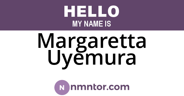 Margaretta Uyemura