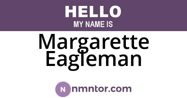 Margarette Eagleman