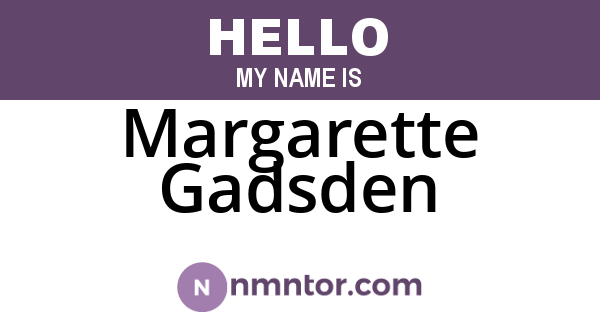 Margarette Gadsden