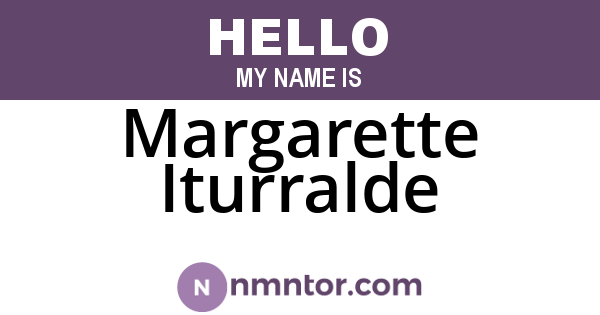 Margarette Iturralde