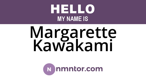 Margarette Kawakami