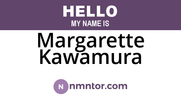 Margarette Kawamura