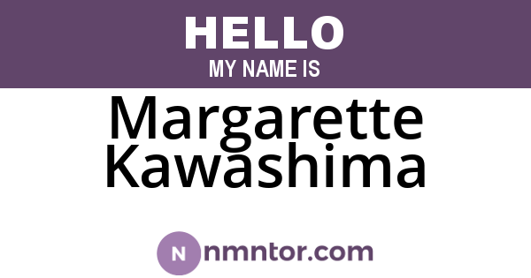Margarette Kawashima