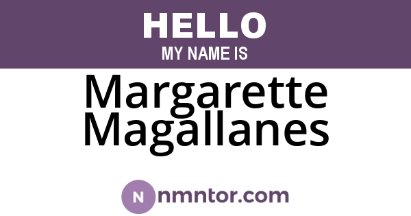 Margarette Magallanes