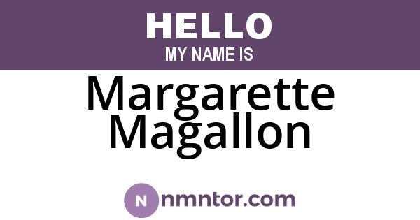 Margarette Magallon