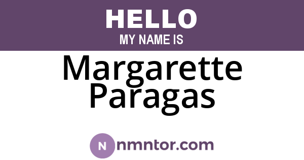 Margarette Paragas