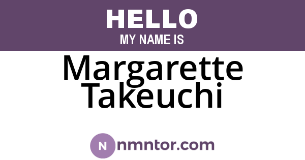 Margarette Takeuchi