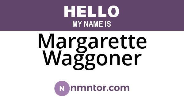 Margarette Waggoner