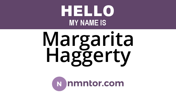 Margarita Haggerty