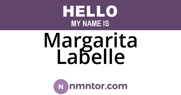 Margarita Labelle