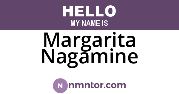 Margarita Nagamine