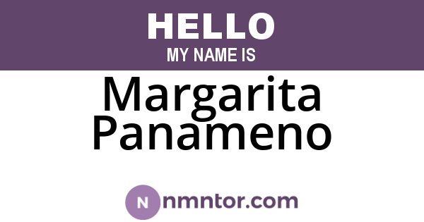Margarita Panameno