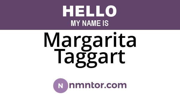 Margarita Taggart