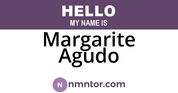 Margarite Agudo