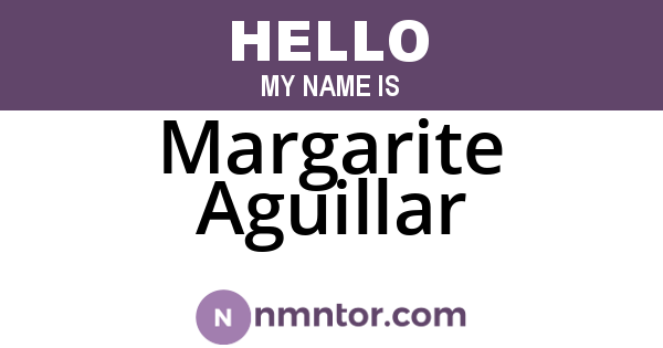 Margarite Aguillar