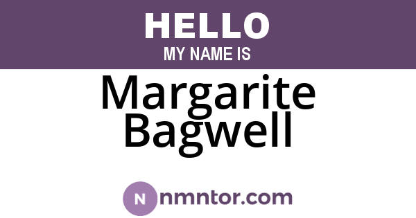 Margarite Bagwell
