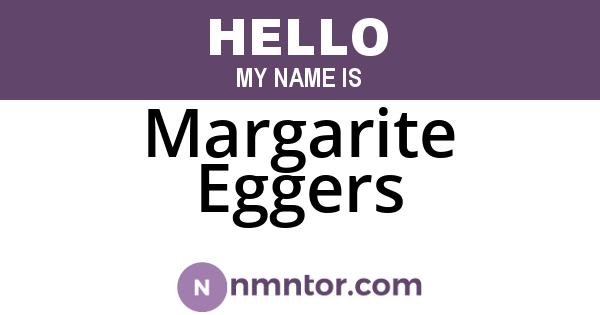 Margarite Eggers