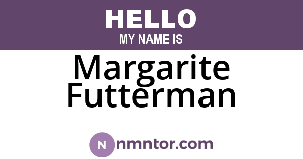 Margarite Futterman