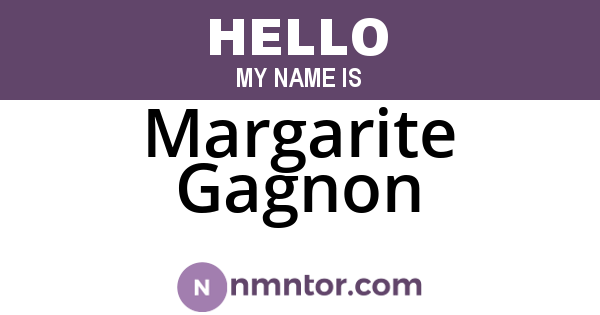 Margarite Gagnon