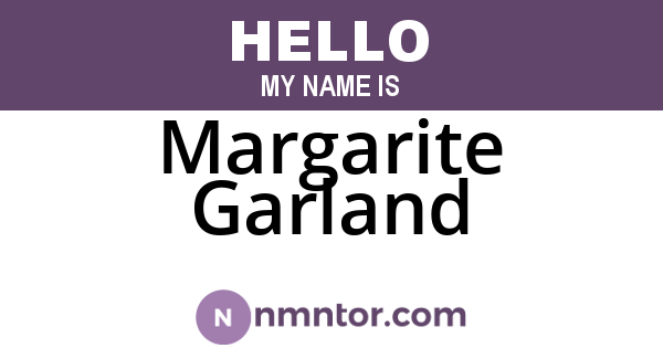 Margarite Garland