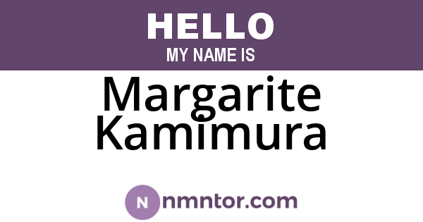 Margarite Kamimura