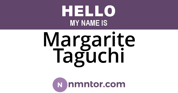 Margarite Taguchi