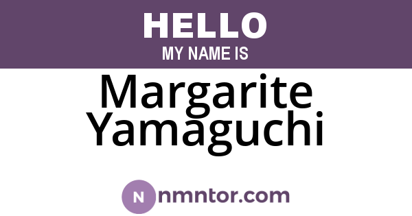 Margarite Yamaguchi