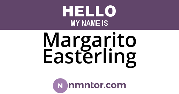 Margarito Easterling