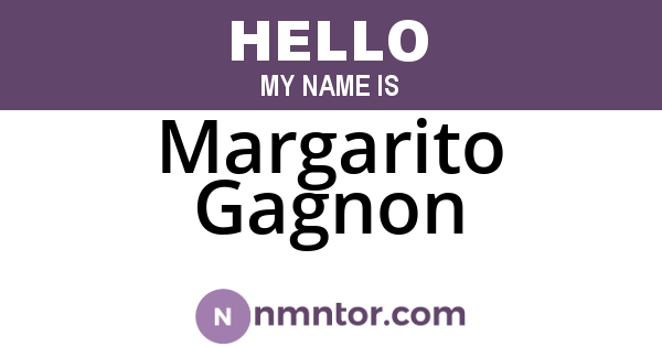 Margarito Gagnon