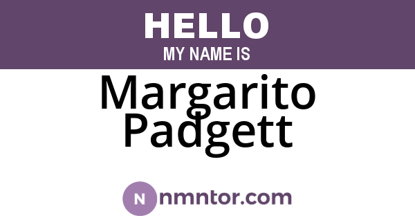 Margarito Padgett