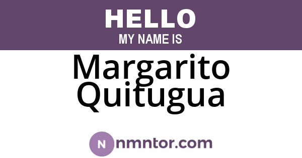 Margarito Quitugua