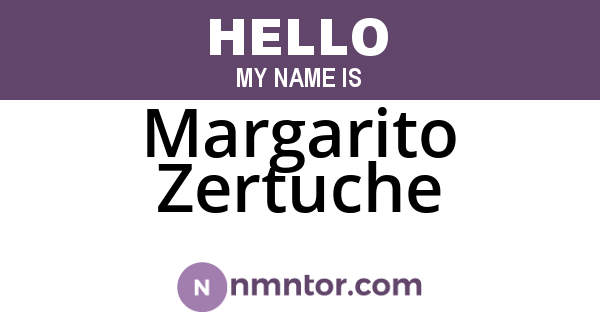 Margarito Zertuche