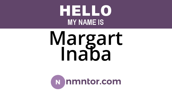 Margart Inaba