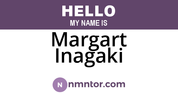 Margart Inagaki