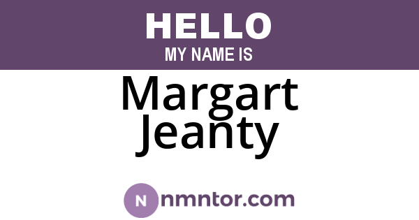 Margart Jeanty
