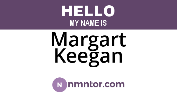 Margart Keegan