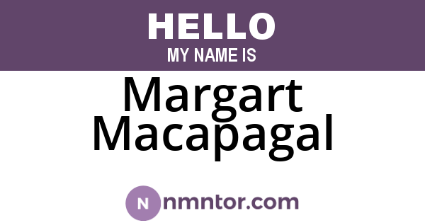 Margart Macapagal