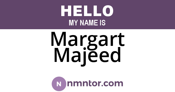 Margart Majeed