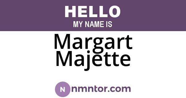 Margart Majette