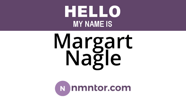 Margart Nagle