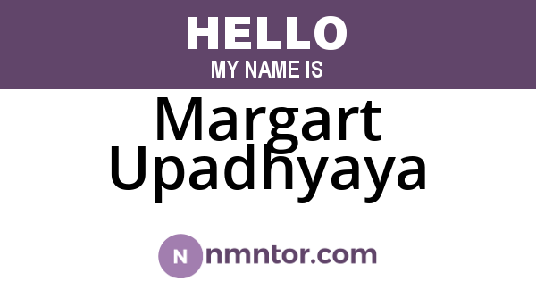 Margart Upadhyaya