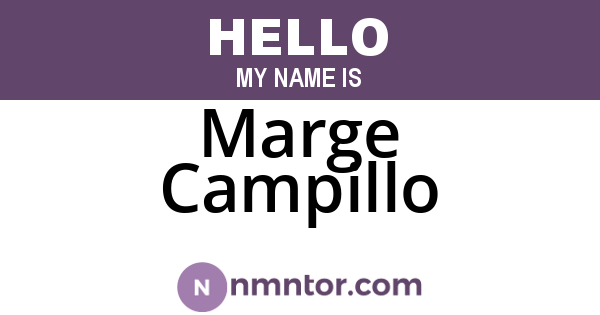 Marge Campillo