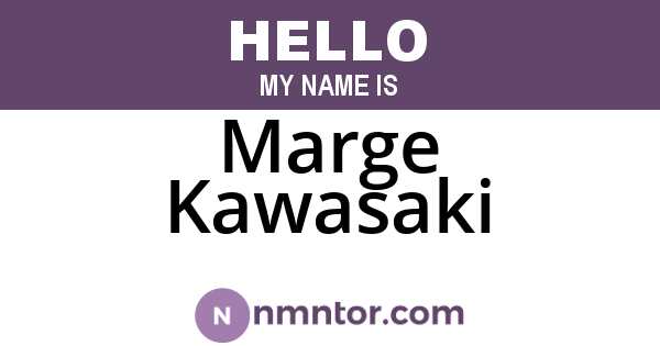 Marge Kawasaki