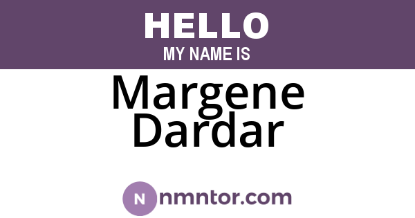 Margene Dardar