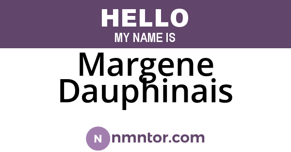 Margene Dauphinais