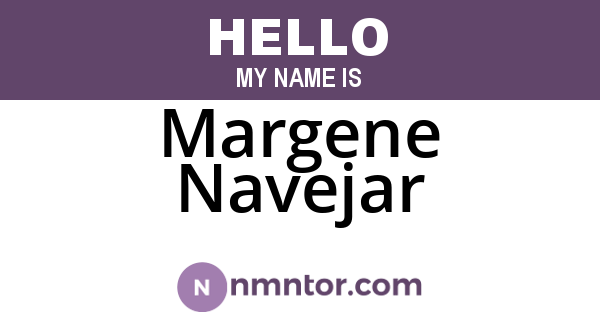 Margene Navejar